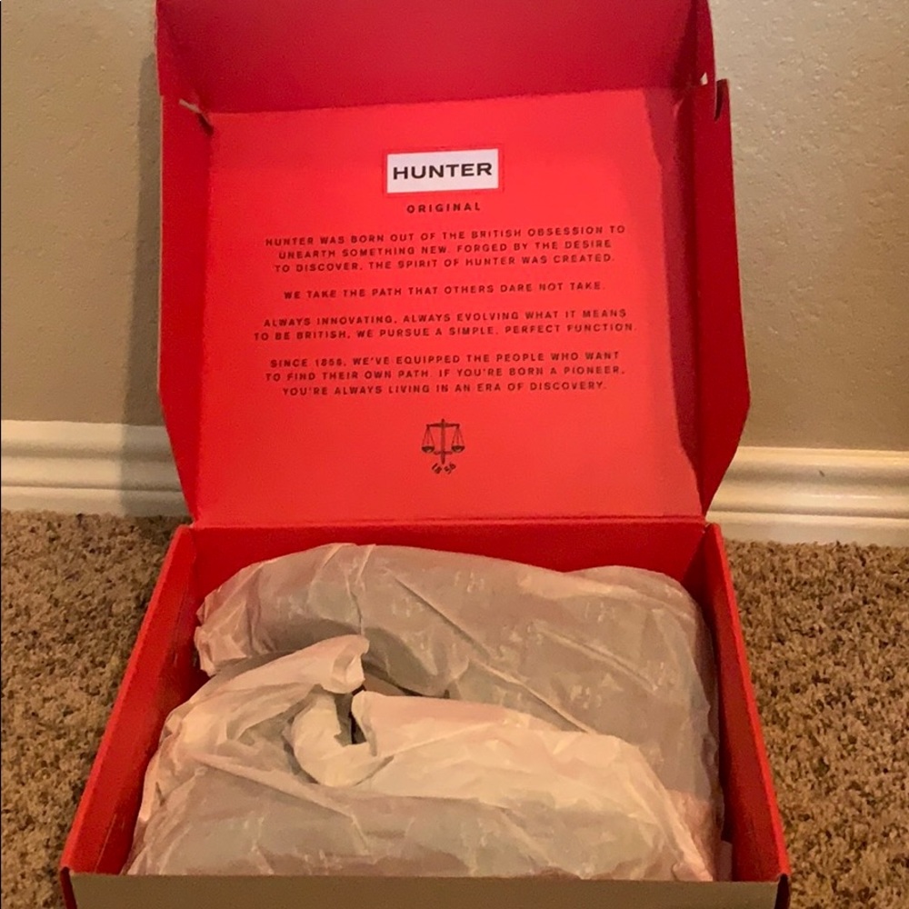 Hunter rain boots